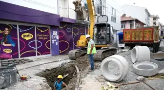 Lüleci Sokak'ta altyapı çalışmaları başladı