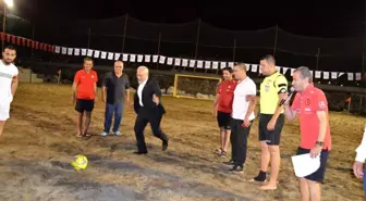 TFF Plaj Futbolu Ligi İskenderun etabı başladı