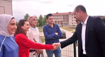 Tosya Belediye Başkanı Volkan Kavaklıgil, öğrencilerle bir araya geldi