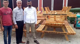 Adana Belediyesinden Boztepe Belediyesine park ve bahçe malzemeleri hizmeti