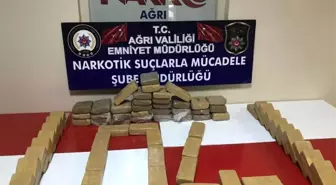 Ağrı'da 35 kilogram eroin ele geçirildi