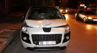 Otomobiliyle çarptığı kadın öldü, polis aracı önünde ağladı