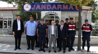 Vali Tutulmaz'dan Karaadilli Belde Jandarma Komutanlığı'na ziyaret