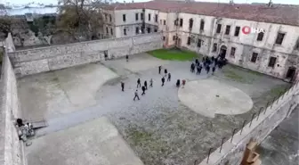 Mutlu şehrin mutsuzluk müzesine ziyaretçi akını...Sinop Tarihi Cezaevi havadan görüntülendi