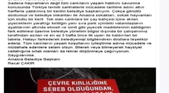 Amasra belediyesinden 'tabela' açıklaması