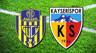 Ankaragücü - Kayserispor (Maç önü)