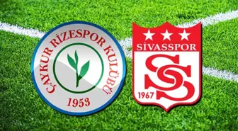 Çaykur Rizespor - Sivasspor (Maç önü)