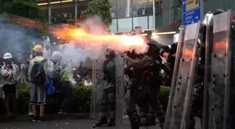 Hong Kong'da molotoflu eylem