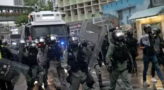 Hong Kong'da molotoflu eylem