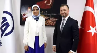 Milletvekili Taşkesenlioğlu'ndan AA Erzurum Bölge Müdürü Bekar'a ziyaret