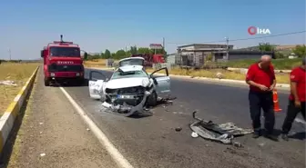 Şanlıurfa'da trafik kazası: 3 yaralı