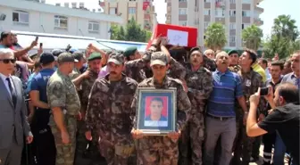 Şehit polisi uçar, hatay'da son yolculuğuna uğurlandı