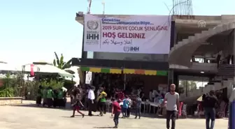 İHH'den Afrin'de yetimlere etkinlik