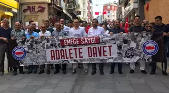 Memur-Sen'den 'Emeğe Saygı, Adalete Davet' eylemi