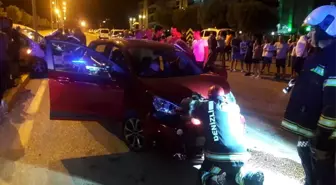 Denizli'de trafik kazası: 3 yaralı