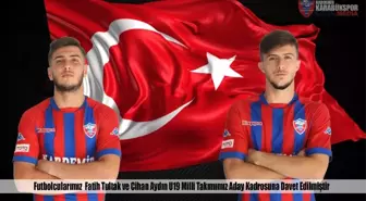 Karabükspor'dan iki futbolcu, U19 Milli Takımı'na davet edildi