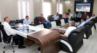 KASKİ Genel Müdürü yatırımlar için Başkan Öztürk ile görüştü