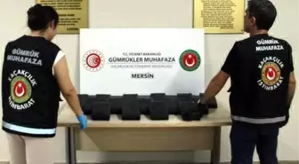 Mersin limanı'ndaki gemide 23 kilo 749 gram kokain ele geçirildi