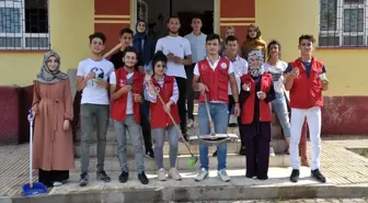 Anasınıfını 'çiçek bahçesine' dönüştürdüler