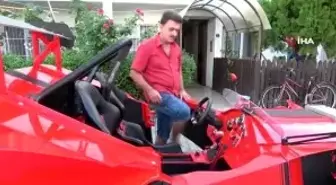 Emekli maaşıyla kendine son model otomobil yaptı