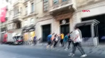 İstiklal caddesi'nde 'meydan savaşı'...