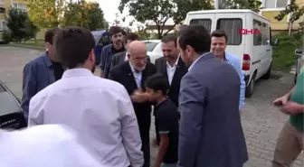 Kocaeli sp genel başkanı karamollaoğlu, taziye ziyaretinde bulundu