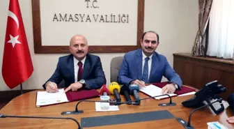 Amasya İl Özel İdaresi ile PTT'den kaynak yönetiminde Türkiye'de ilk olacak proje iş birliği