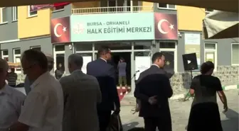 YSV tarafından yenilenen halk eğitim merkezi açıldı - BURSA