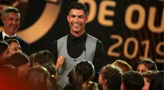 Portekiz'de yılın futbolcusu Ronaldo! Quinas de Ouro ödülleri...