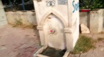 Konya kediye işkence yapıp, kanıyla çeşme mermerine yazı yazmışlar