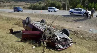 Tavşanlı'da trafik kazası: 2 yaralı