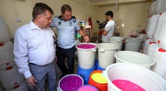 Buca'da 'oyun hamuru' baskını