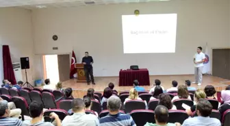 Lapseki MYO'da 'Bağımlılık ve Etkileri Semineri'