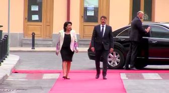 Macaristan Cumhurbaşkanı Ader Gürcistan'da