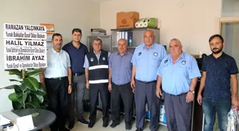 Oda başkanlarından zabıtalara ziyaret