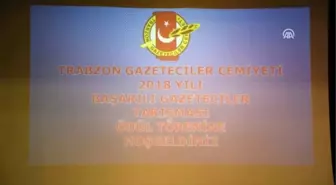 '2018 Başarılı Gazeteciler Yarışması' ödül töreni