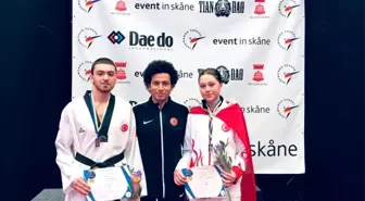 Millilerden Avrupa Ümitler Taekwondo Şampiyonası'nda 2 madalya