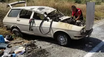 Denizli'de trafik kazası: 3 yaralı