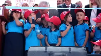 Erdoğan, Yıldırım ve öğrenci arasında esprili diyalog