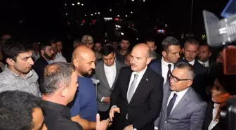 İçişleri Bakanı Süleyman Soylu, yaralı emniyet müdürünü ziyaret etti