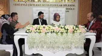Kırşehir'de 9 çiftin 09.09.2019 tarihli nikah sevinci