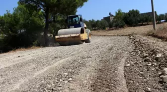 Manavgat Karavca grup yolu yenileniyor