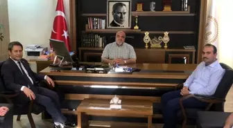 Milletvekili Şahin'den Nizip Müftüsü Çiftçi'ye ziyaret