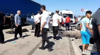 Osmaniye'de zincirleme trafik kazası; 3 ölü, 4 yaralı