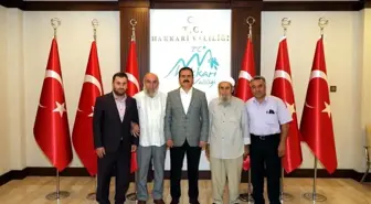 Şehit Kaymakamın babası Safitürk'ten Vali Akbıyık'a ziyaret