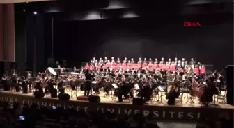 Cumhurbaşkanlığı senfoni orkestrası sivas'ta konser verdi