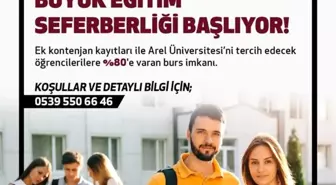 Büyükçekmece Belediyesi ve Arel Üniversitesinden yüzde 80 burs imkanı