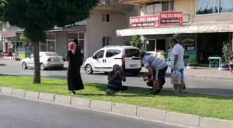 Çocuğa çarpmayayım derken kendisi yaralandı