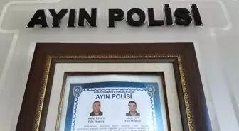 Samsun'daki aile katliamını önleyen polisler 'ayın polisi' seçildi