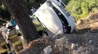 Urla'daki kazada baba öldü, iki kızı yaralandı